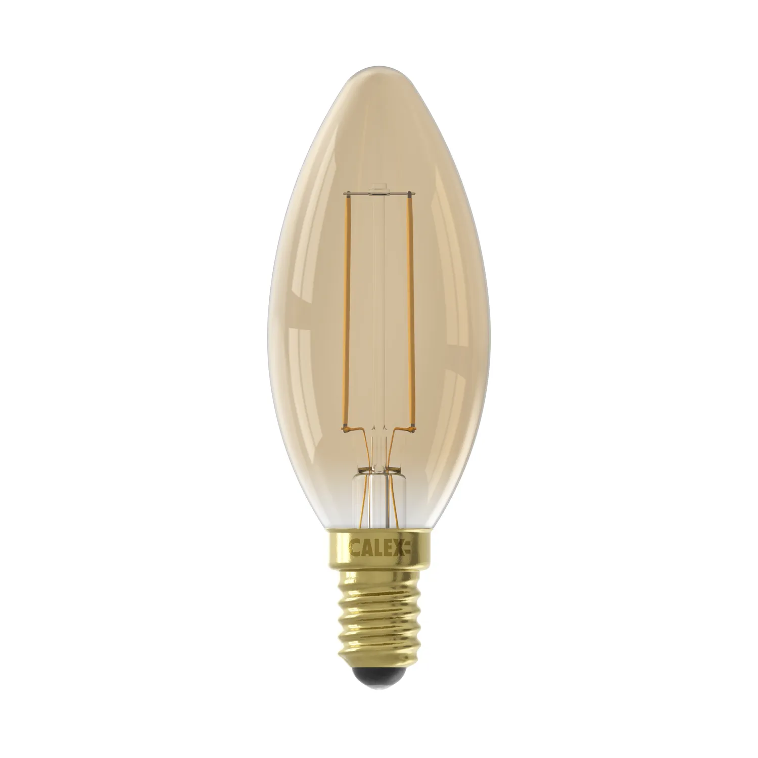 LED Warm Kerze B35 E27 3,5W 250lm 2100K extra warm gold
