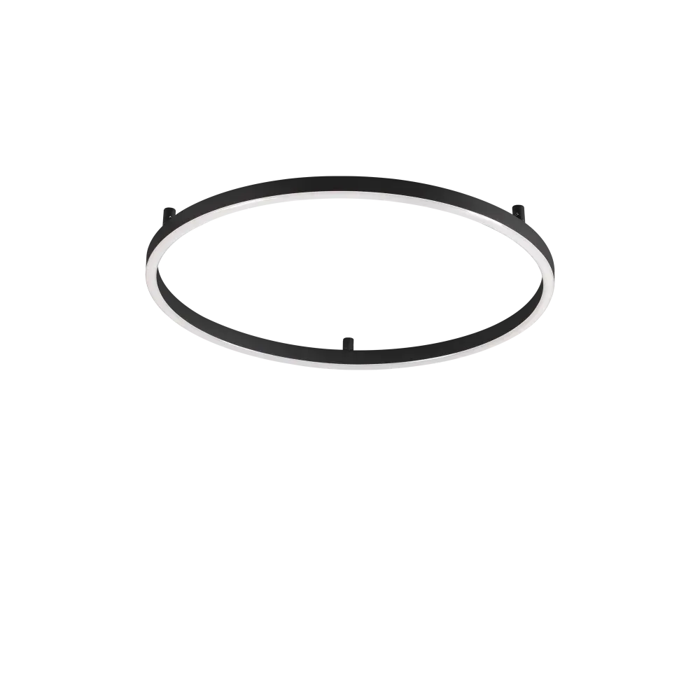 ORACLE SLIM PL D050 ROUND 2700K ON-OFF NERO