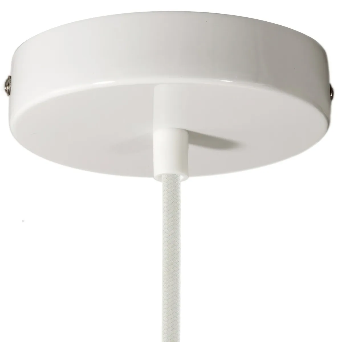 KRM57FCVBTERP Lampenbaldachin Metall Ø12cm weiß glänzend