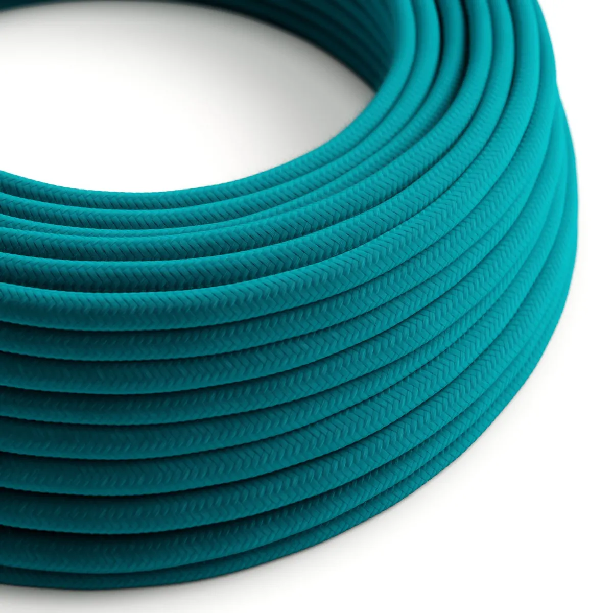RC21 Textilkabel 3x0,75mm² Baumwolle himmelblau