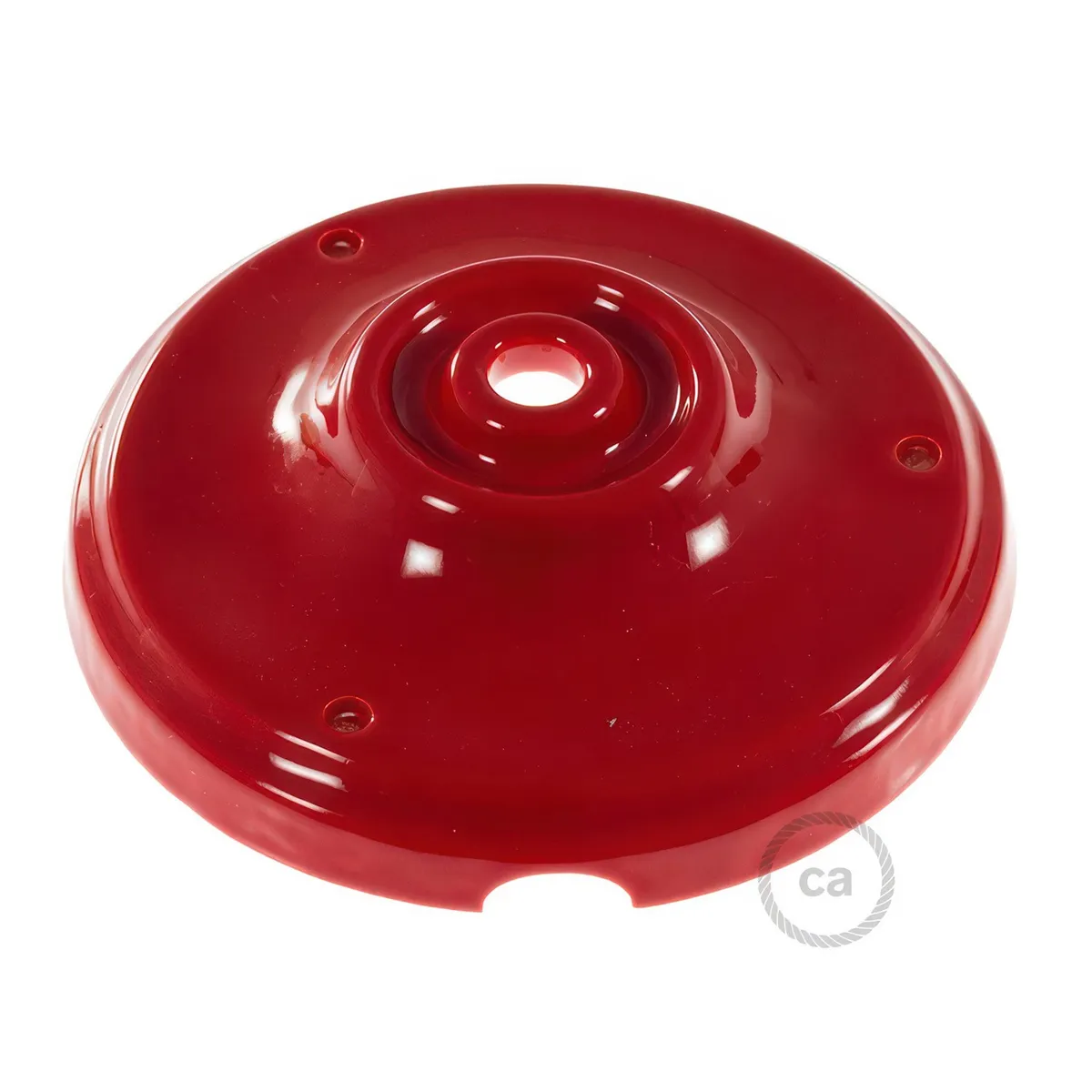 KRSPROS Lampenbaldachin Porzellan Rot