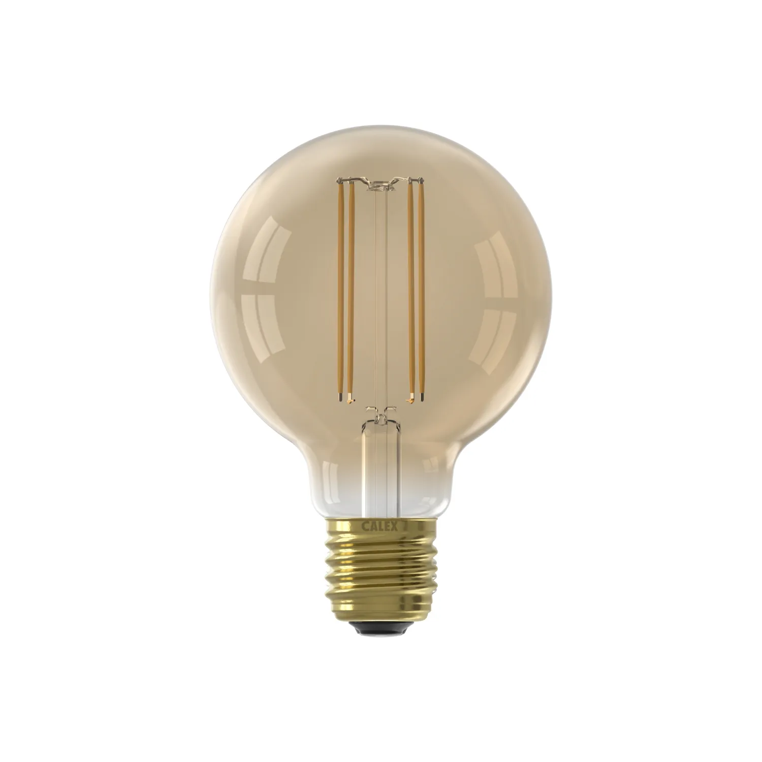 LED Warm Globe G80 E27 3,5W 250lm 2100K extra warm gold
