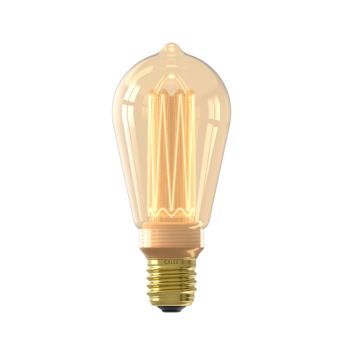 LED Crown Rustic ST64 E27 3,5W 120lm 1800K extra warm gold