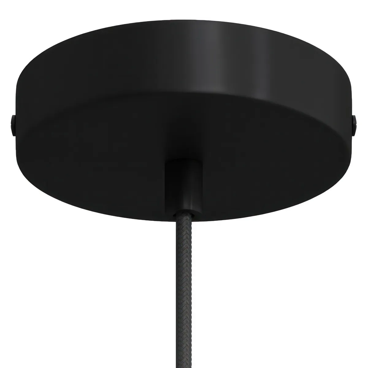 KRM57FCVNTERM Lampenbaldachin Metall Ø12cm schwarz