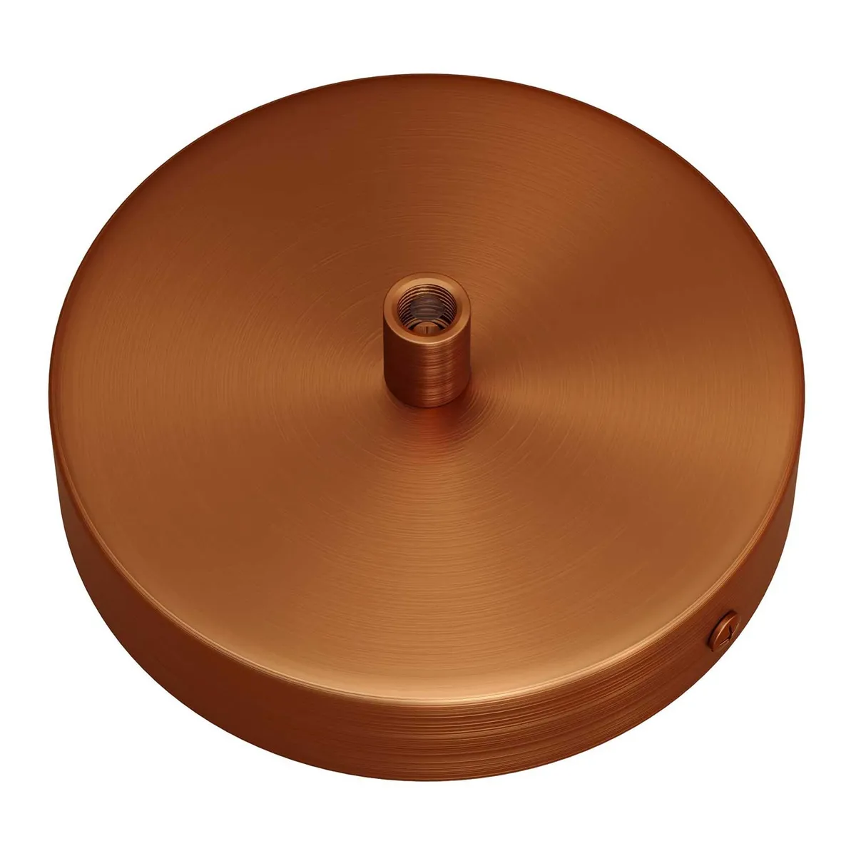 KRM57FCRASTERM Lampenbaldachin Metall Ø12cm Kupfer satiniert