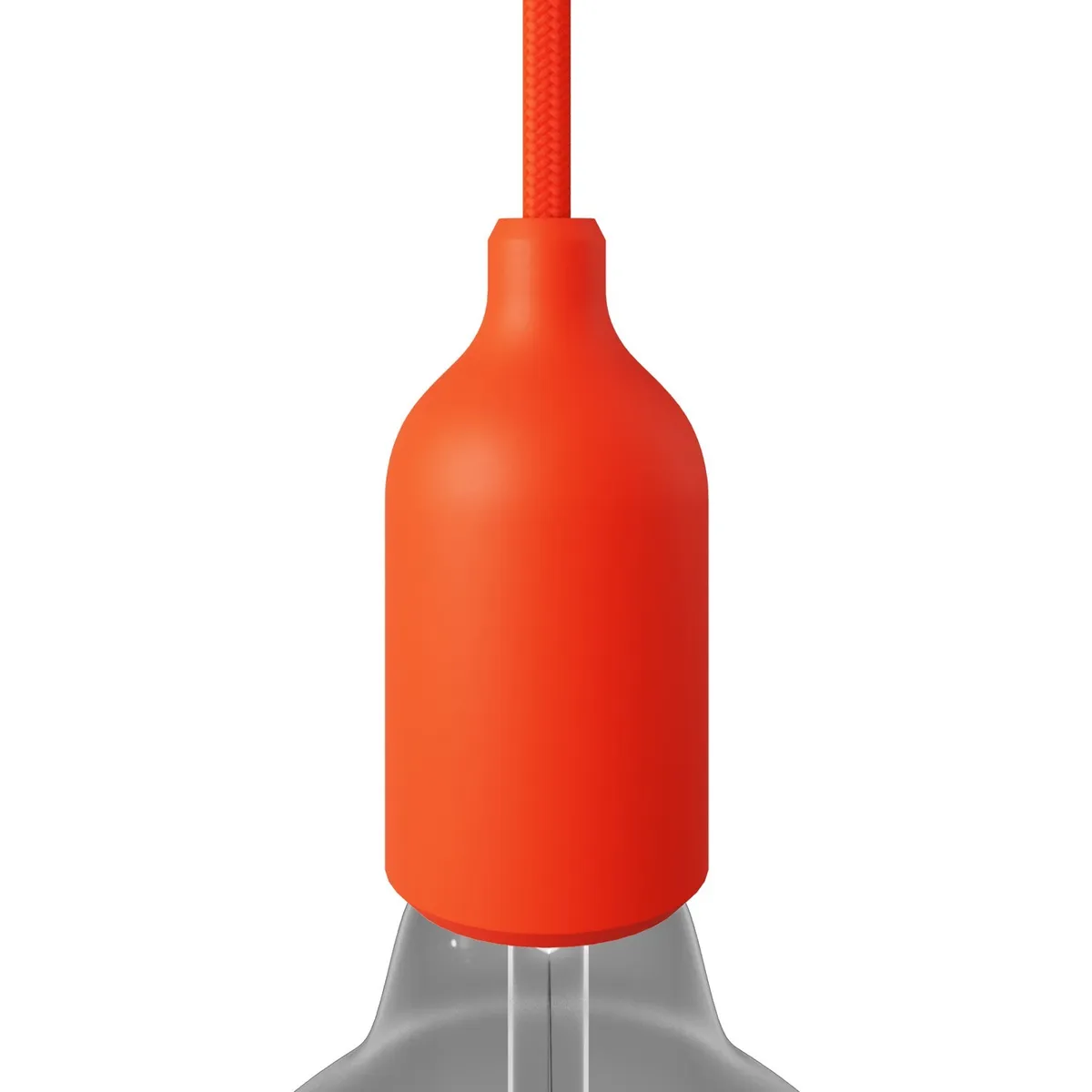 KBS27ARA Lampenfassung aus Silikon E27 orange