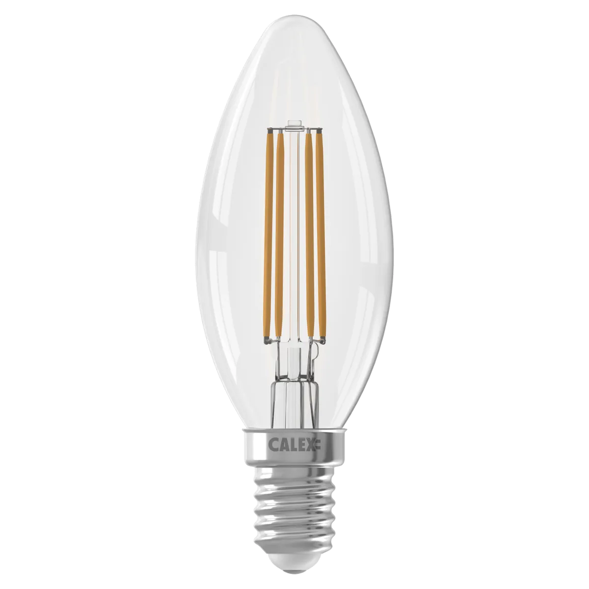 LED Kerze B35 E27 4,5W 470lm 2700K warmweiß klar