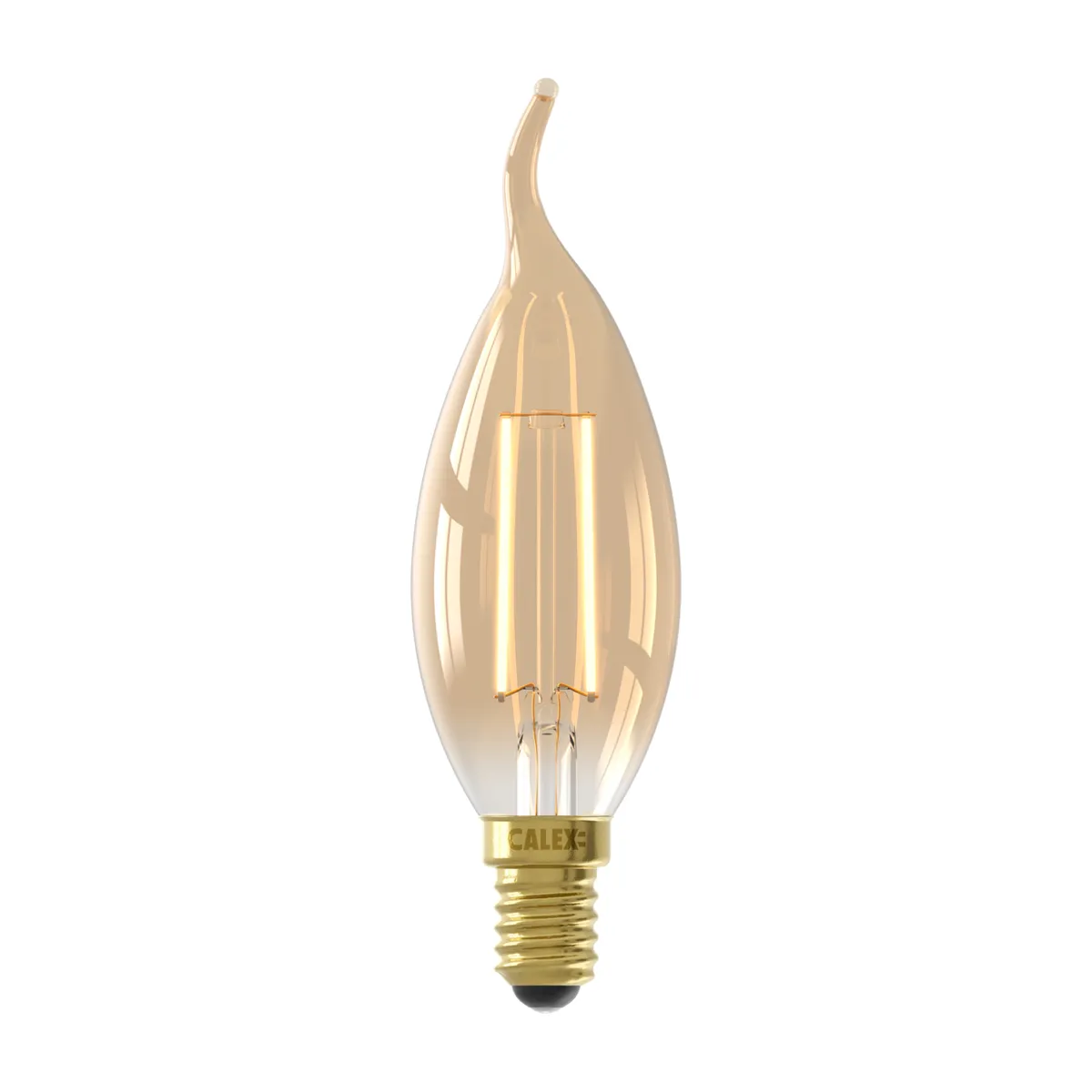 LED Kerze BXS35 E14 3,5W 250lm 2100K gold extra warm