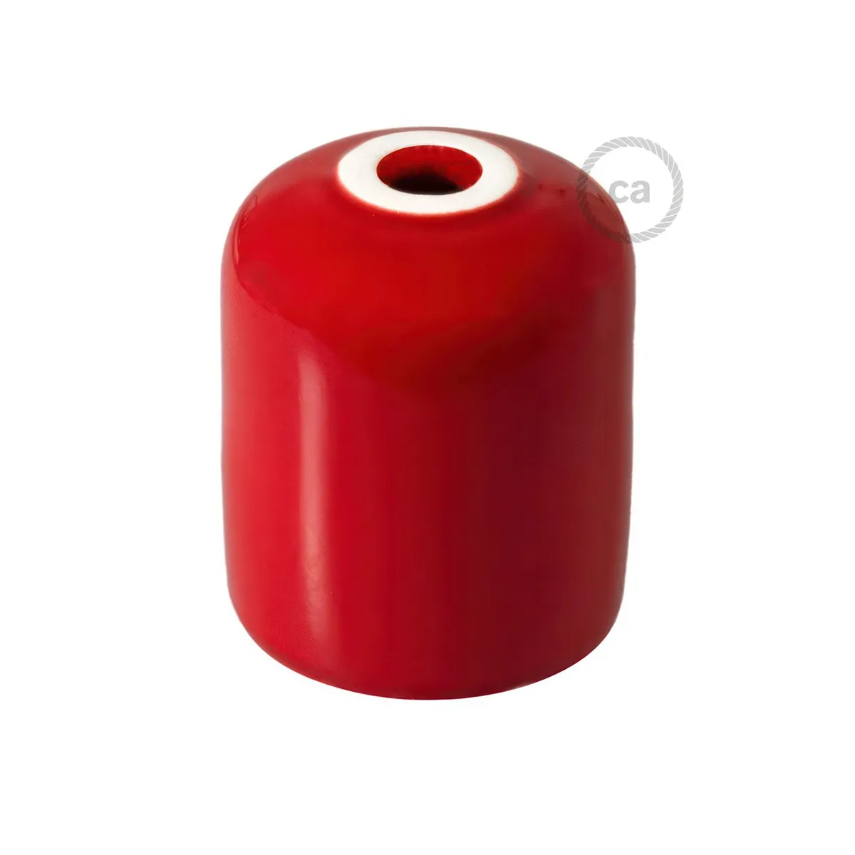83-CC007 Lampenfassung Keramik E27 ROT