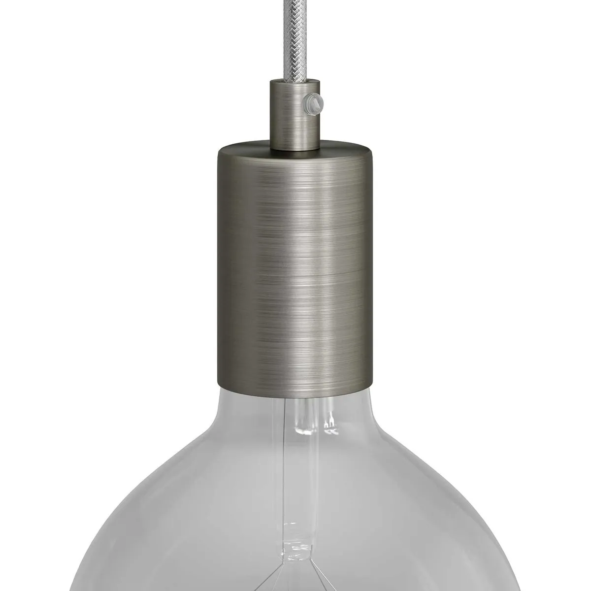 KBM4011TISTERM Lampenfassung Metallhülse chrom matt