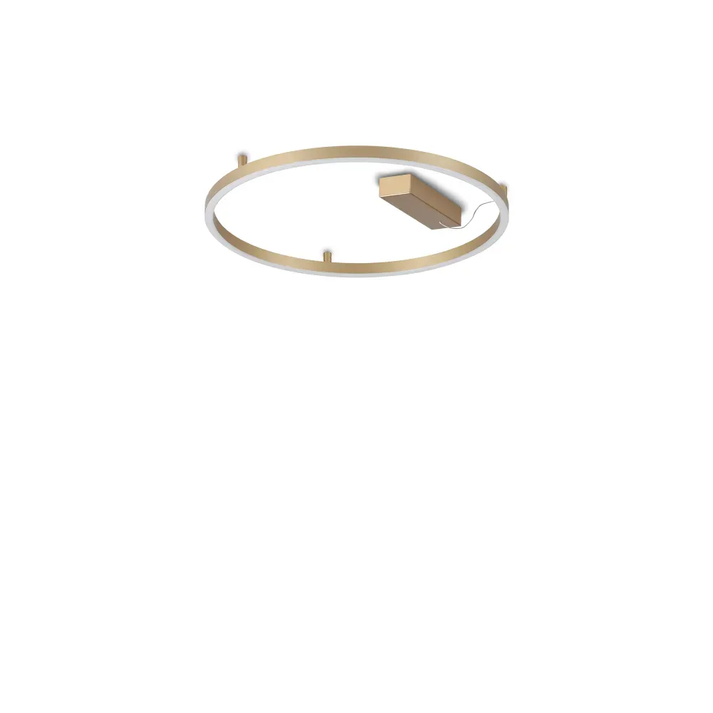 ORACLE SLIM PL D050 ROUND 3000K ON-OFF OTTONE